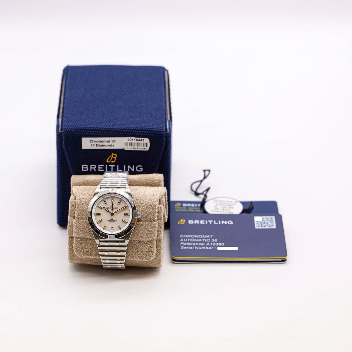 Breitling Chronomat 36 A103801 Ungetragen Perlmutt 2025