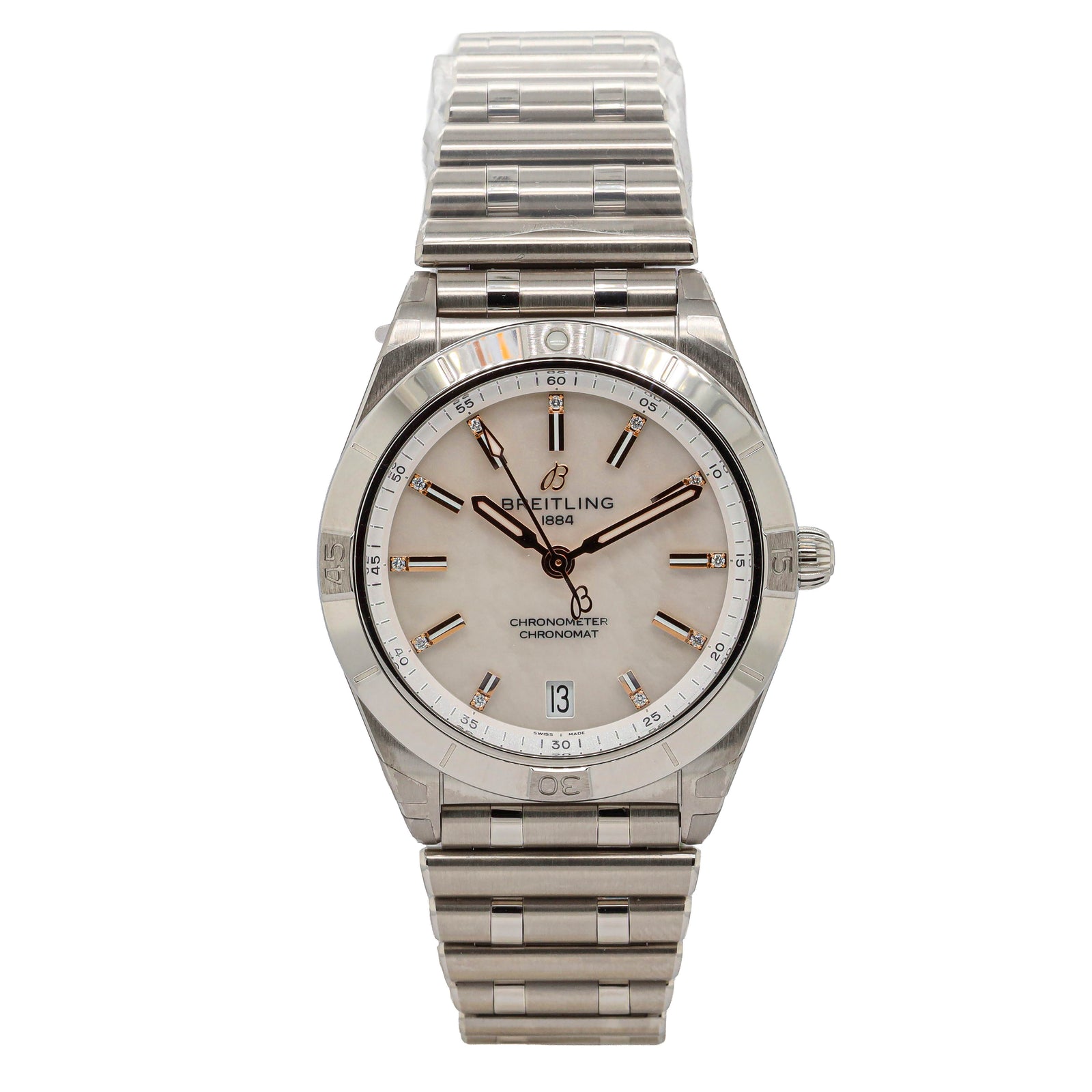 Breitling Chronomat 36 A103801 Ungetragen Perlmutt 2025