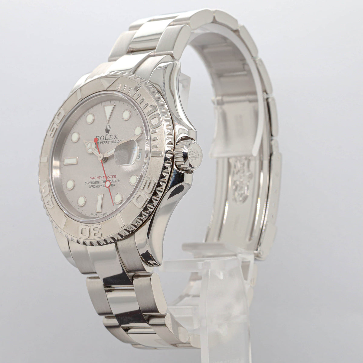 Rolex Yacht-Master 40 16622 Edelstahl/Platin Service Karte 04/22