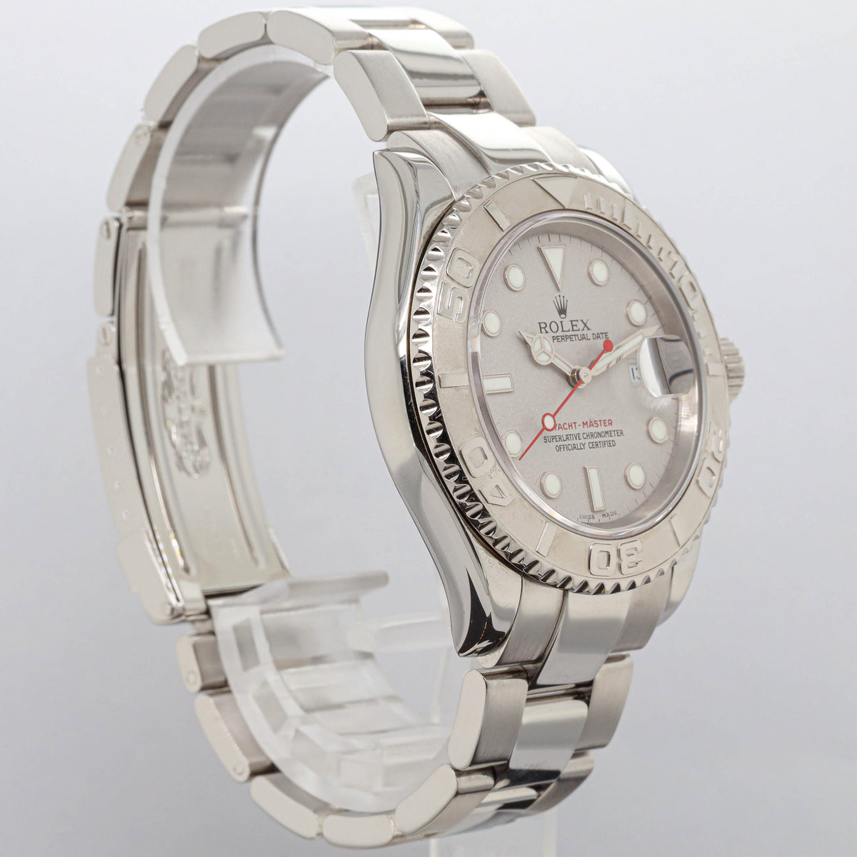 Rolex Yacht-Master 40 16622 Edelstahl/Platin Service Karte 04/22