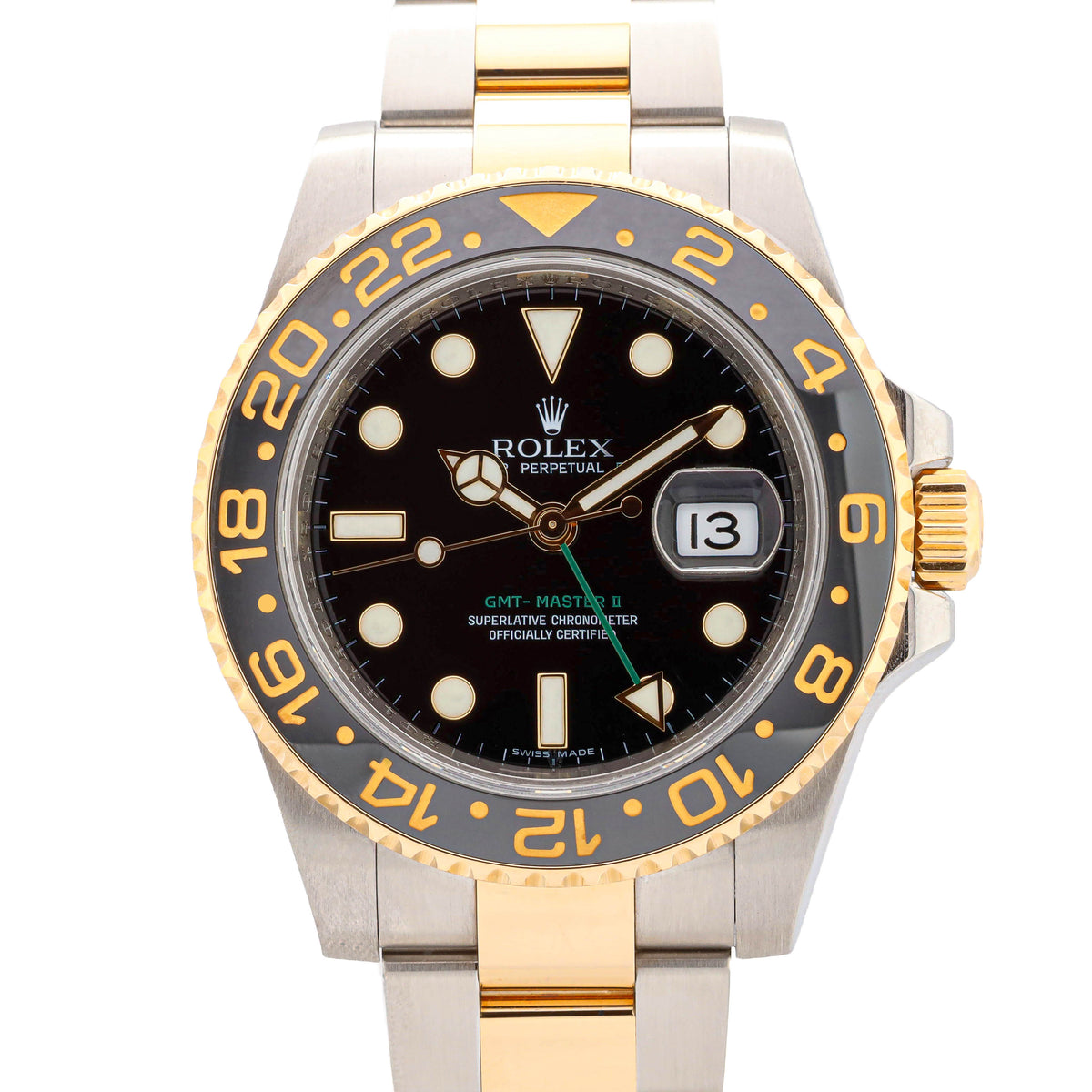 Rolex GMT-Master II 40 116713LN Stahl/Gold V-Serie