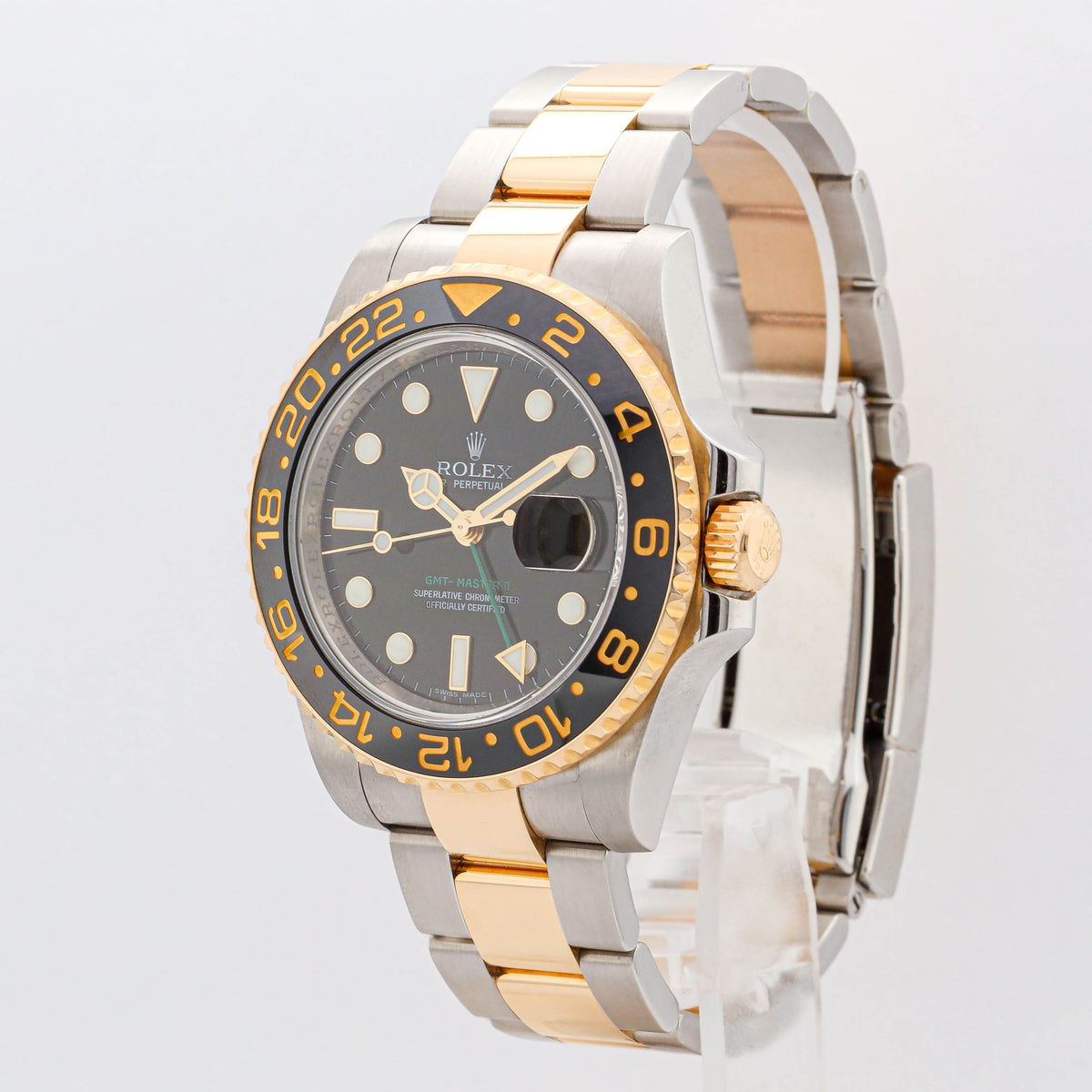 Rolex GMT-Master II 40 116713LN Stahl/Gold V-Serie
