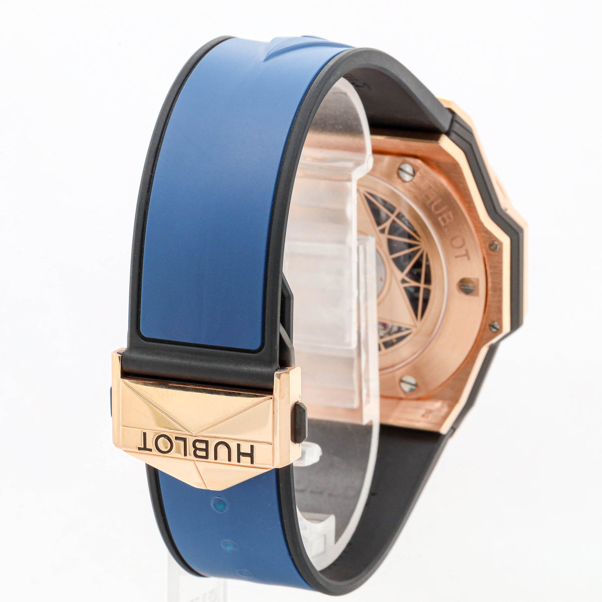 Hublot Big Bang Sang Bleu II King Gold Unico Blue Pave