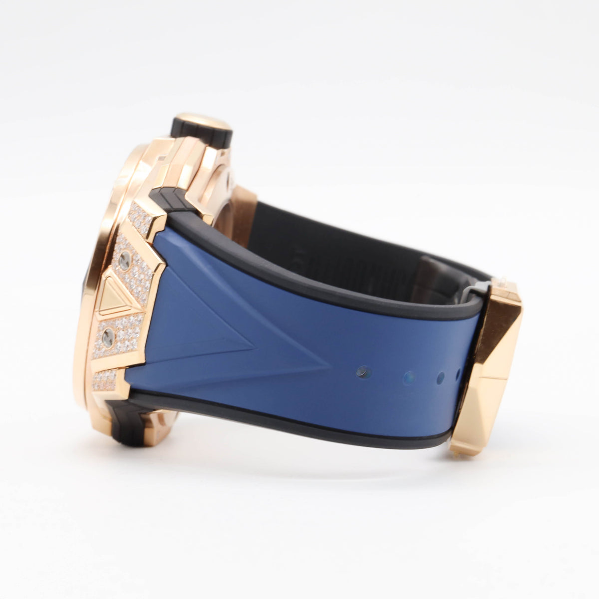 Hublot Big Bang Sang Bleu II King Gold Unico Blue Pave