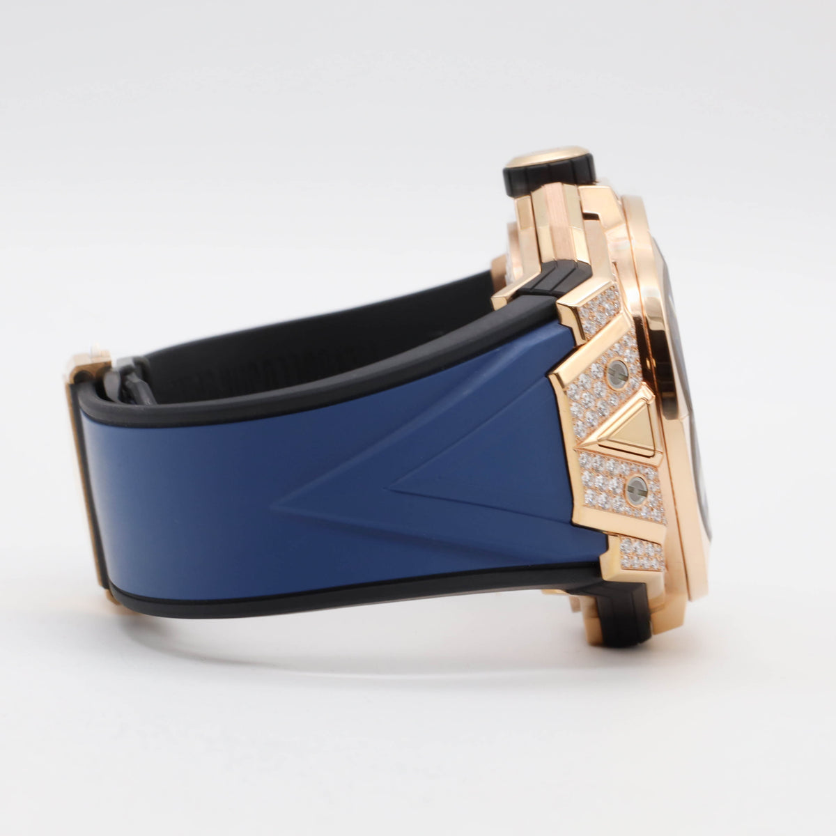 Hublot Big Bang Sang Bleu II King Gold Unico Blue Pave