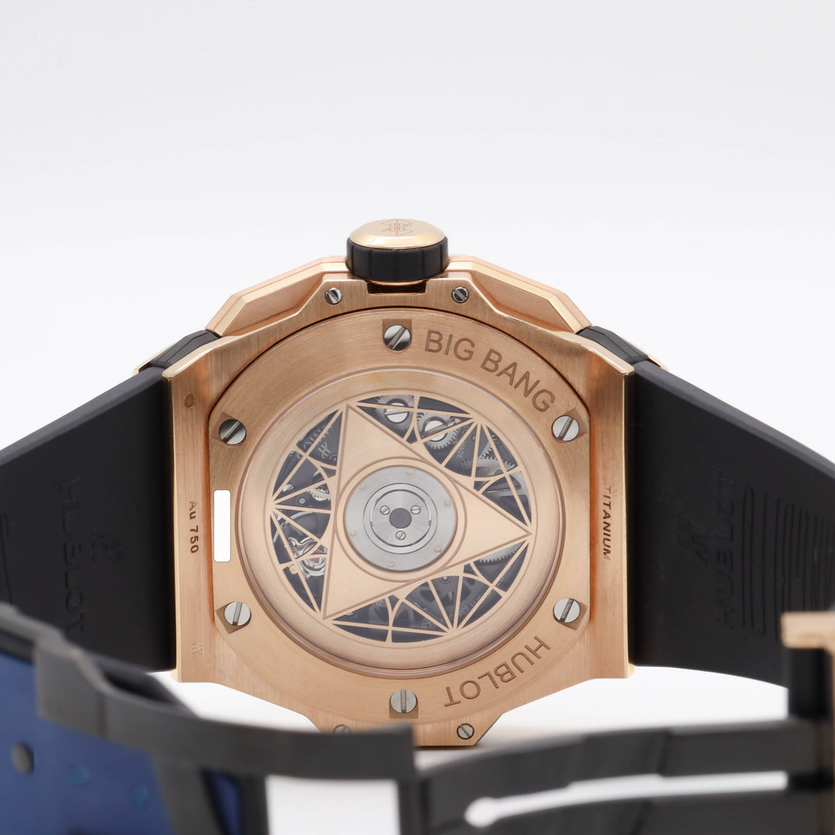 Hublot Big Bang Sang Bleu II King Gold Unico Blue Pave