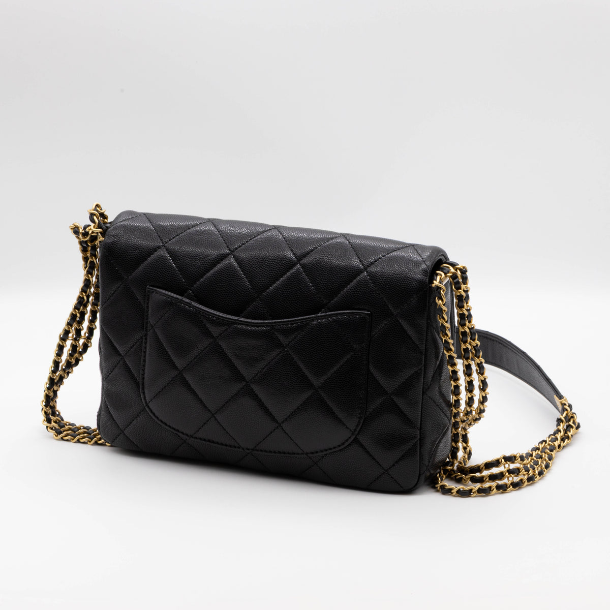Chanel Timeless Flap Bag Caviar-Leder Schwarz