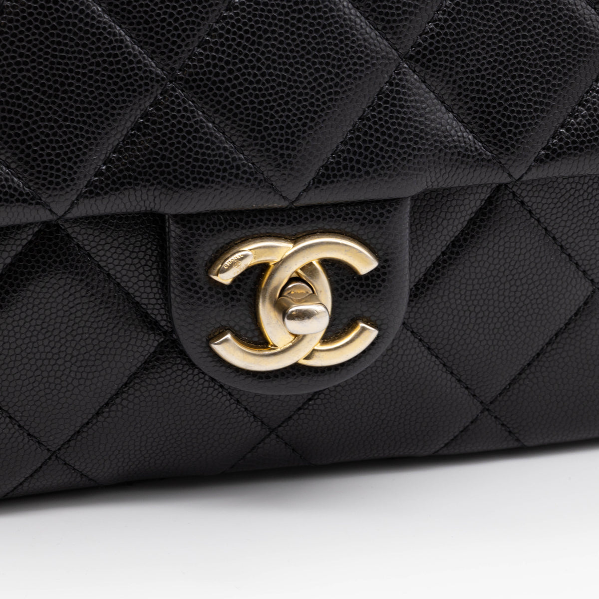 Chanel Timeless Flap Bag Caviar-Leder Schwarz