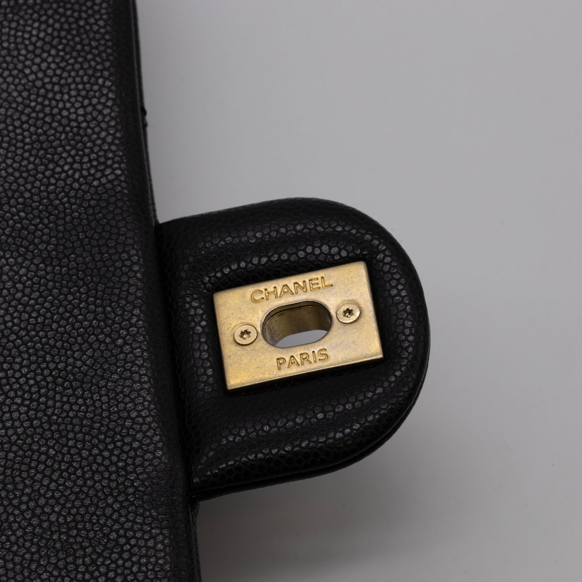 Chanel Timeless Flap Bag Caviar-Leder Schwarz