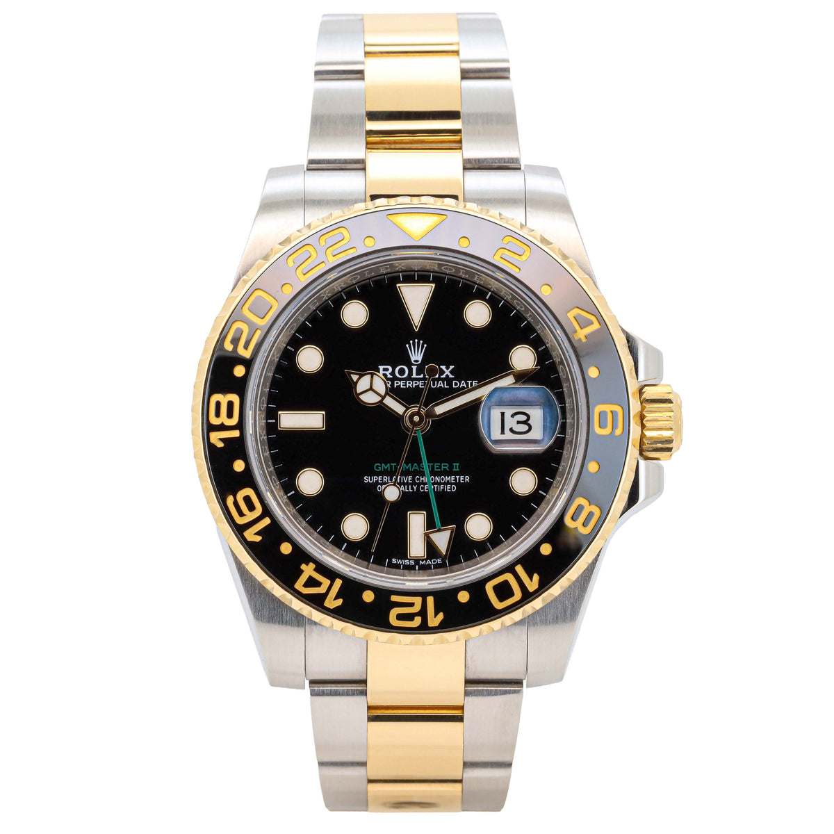 Rolex GMT-Master II 40 116713LN Stahl/Gold