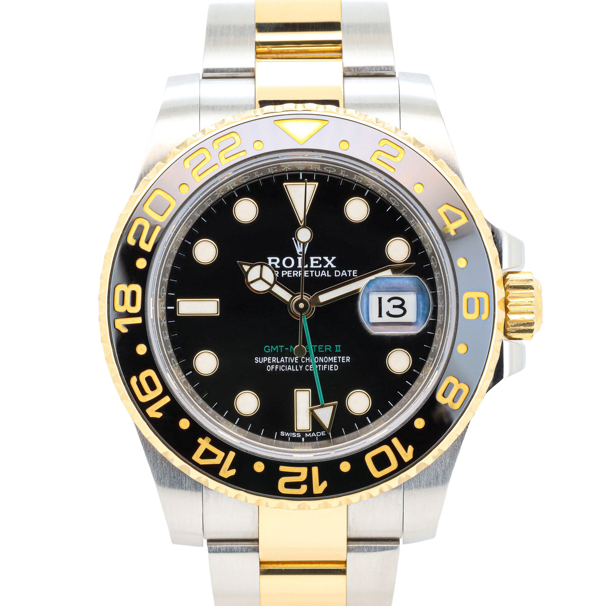 Rolex GMT-Master II 40 116713LN Stahl/Gold