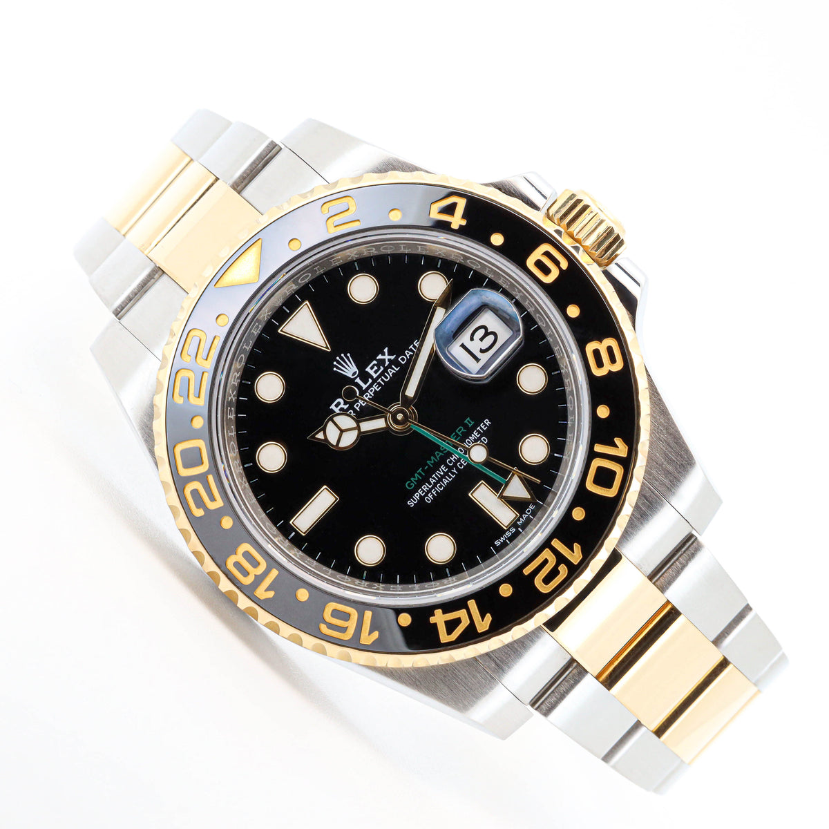 Rolex GMT-Master II 40 116713LN Stahl/Gold