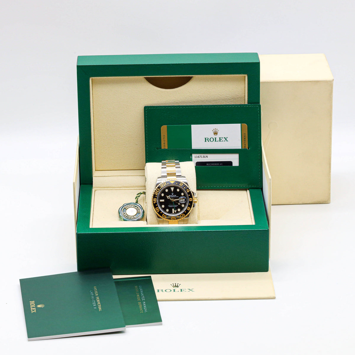Rolex GMT-Master II 40 116713LN Stahl/Gold