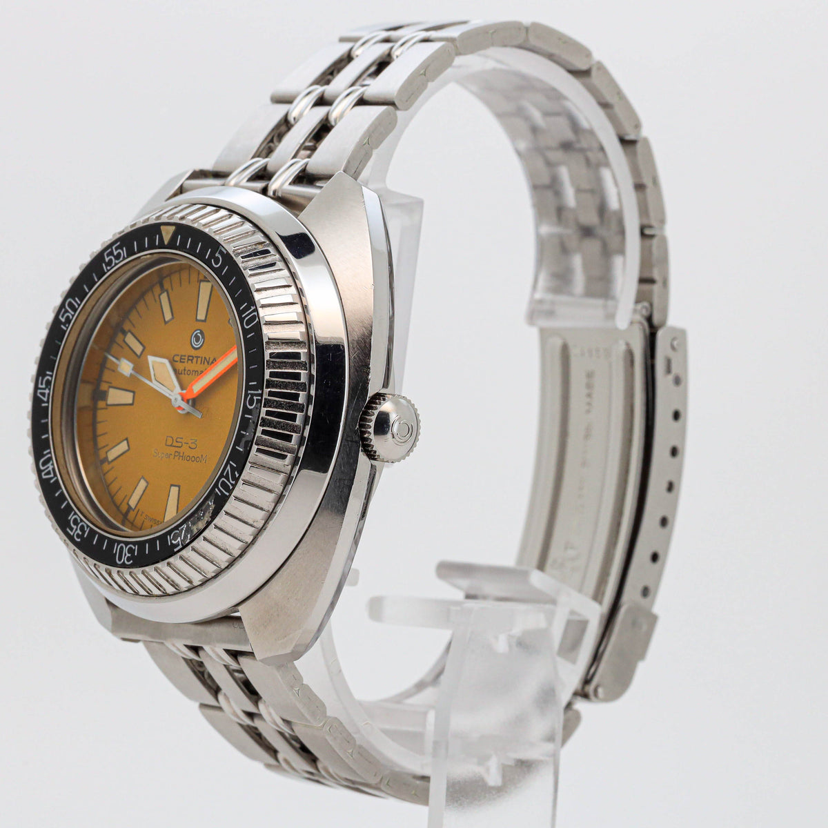 Certina DS DS-3 Super PH 1000M Vintage Diver Yellow