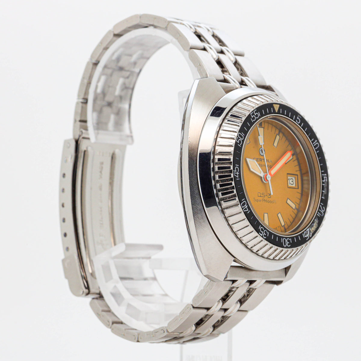 Certina DS DS-3 Super PH 1000M Vintage Diver Yellow