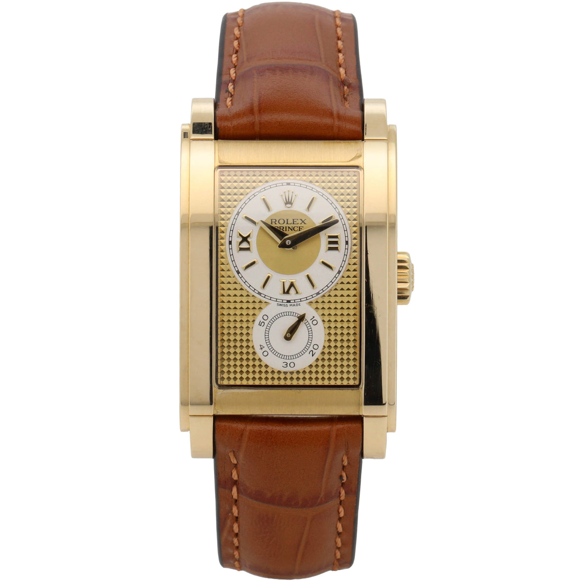 Rolex Cellini Prince 5440/8 18k Gold 28x47mm LC100