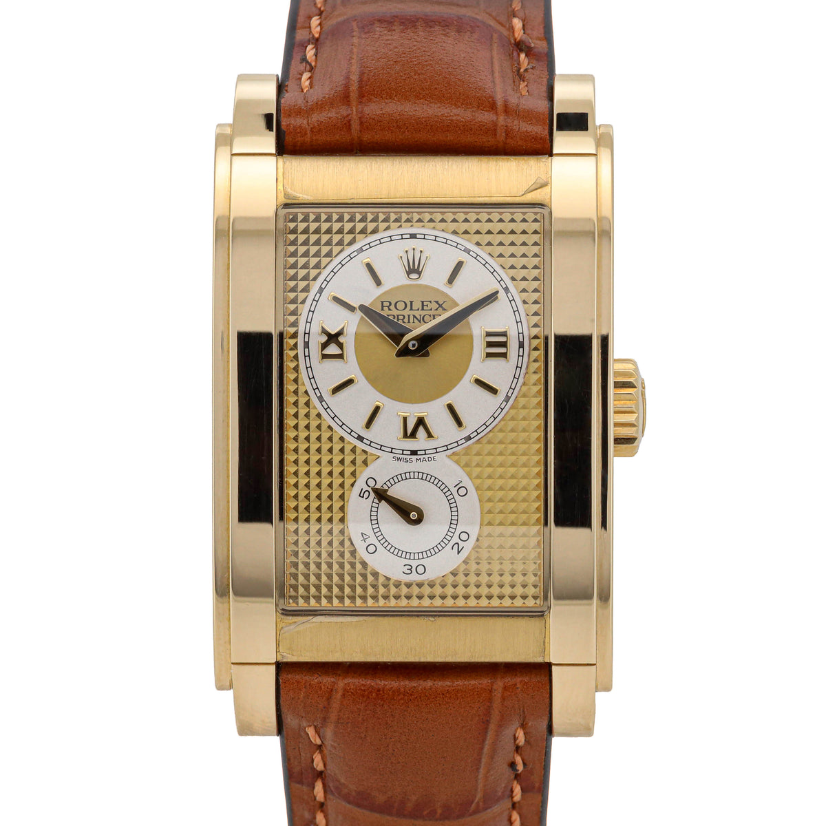 Rolex Cellini Prince 5440/8 18k Gold 28x47mm LC100