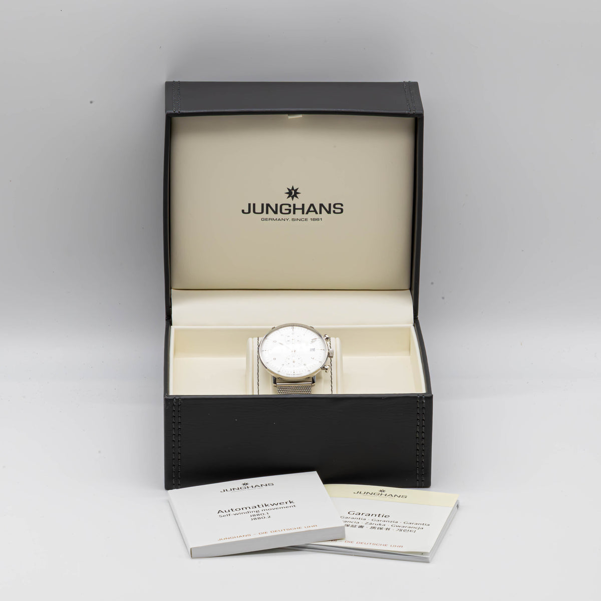 Junghans max bill Chronocope 40mm 27/4003.48 Automatic