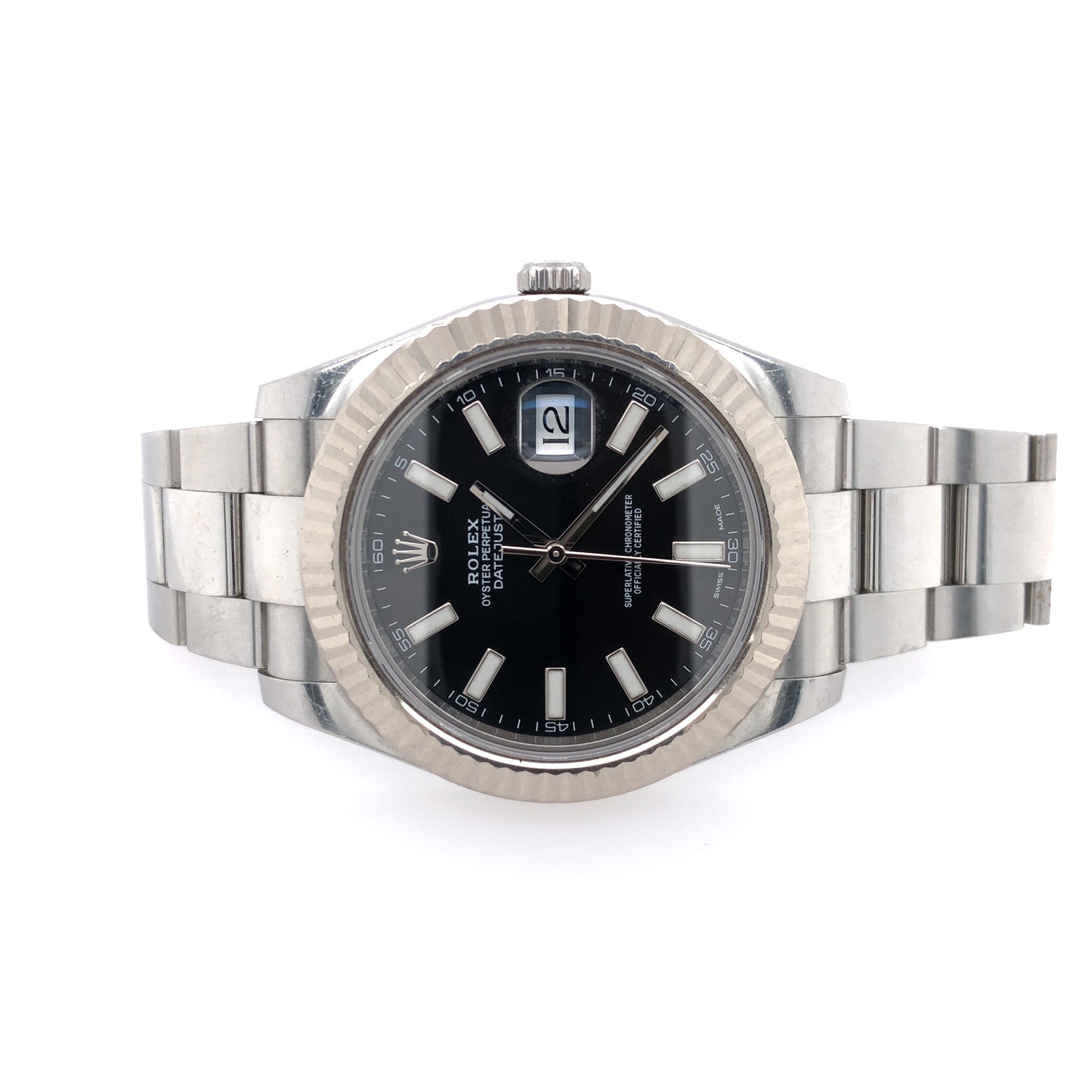 Rolex Datejust II 41 mm, Stahl Weissgold Lünette