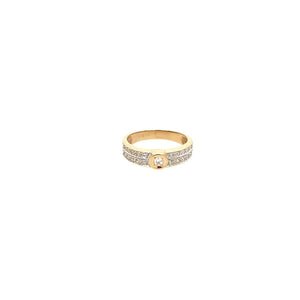Ring Gelbgold 585 - 14 ct. mit Brillanten