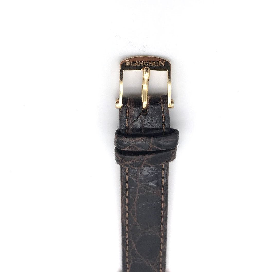 gebrauchte-uhren-Blancpain Damenarmbanduhr Villeret Ultraplate Roségold-[SKU]-Prejou