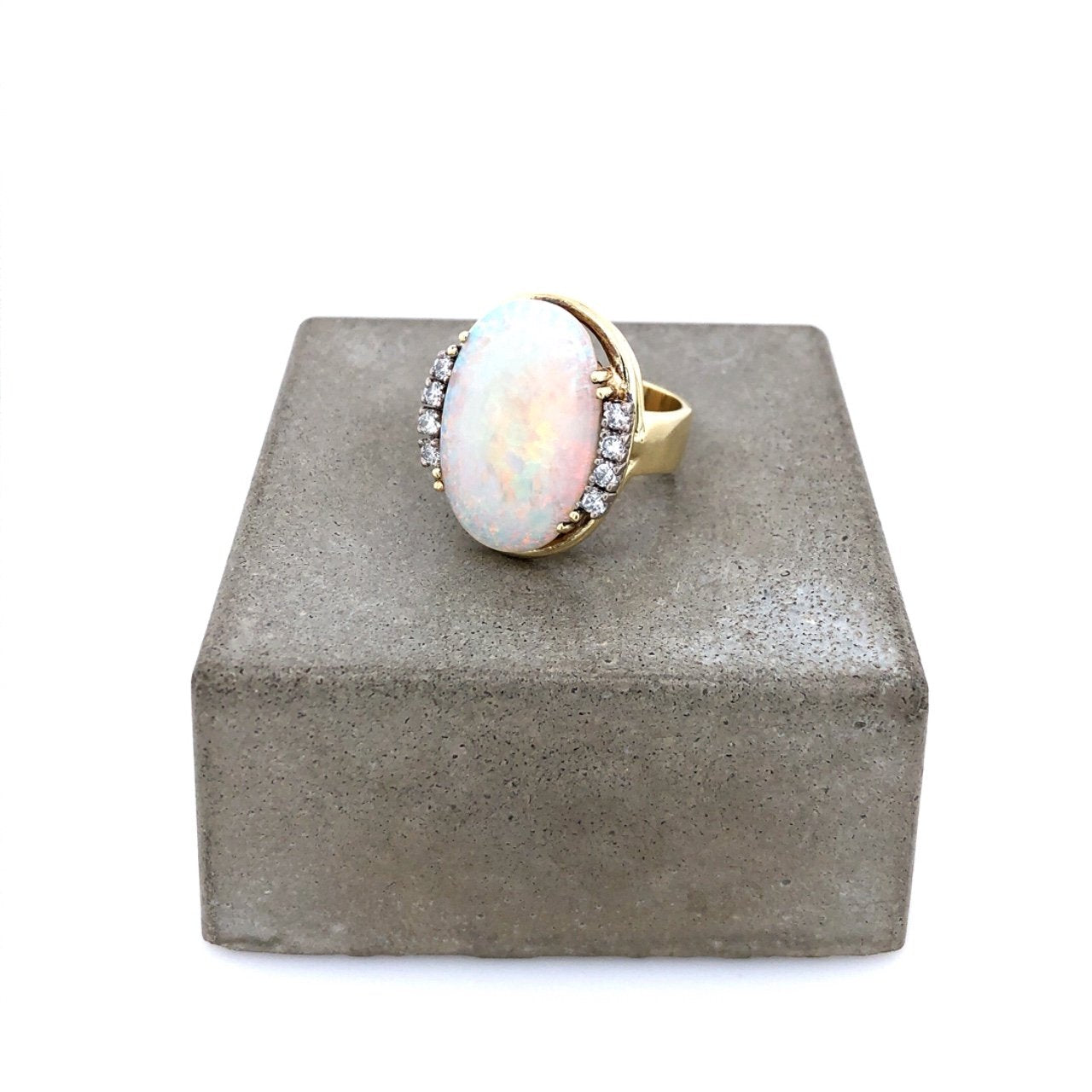 Antiker Schmuck - Antiker Ring - Antiker Opalring