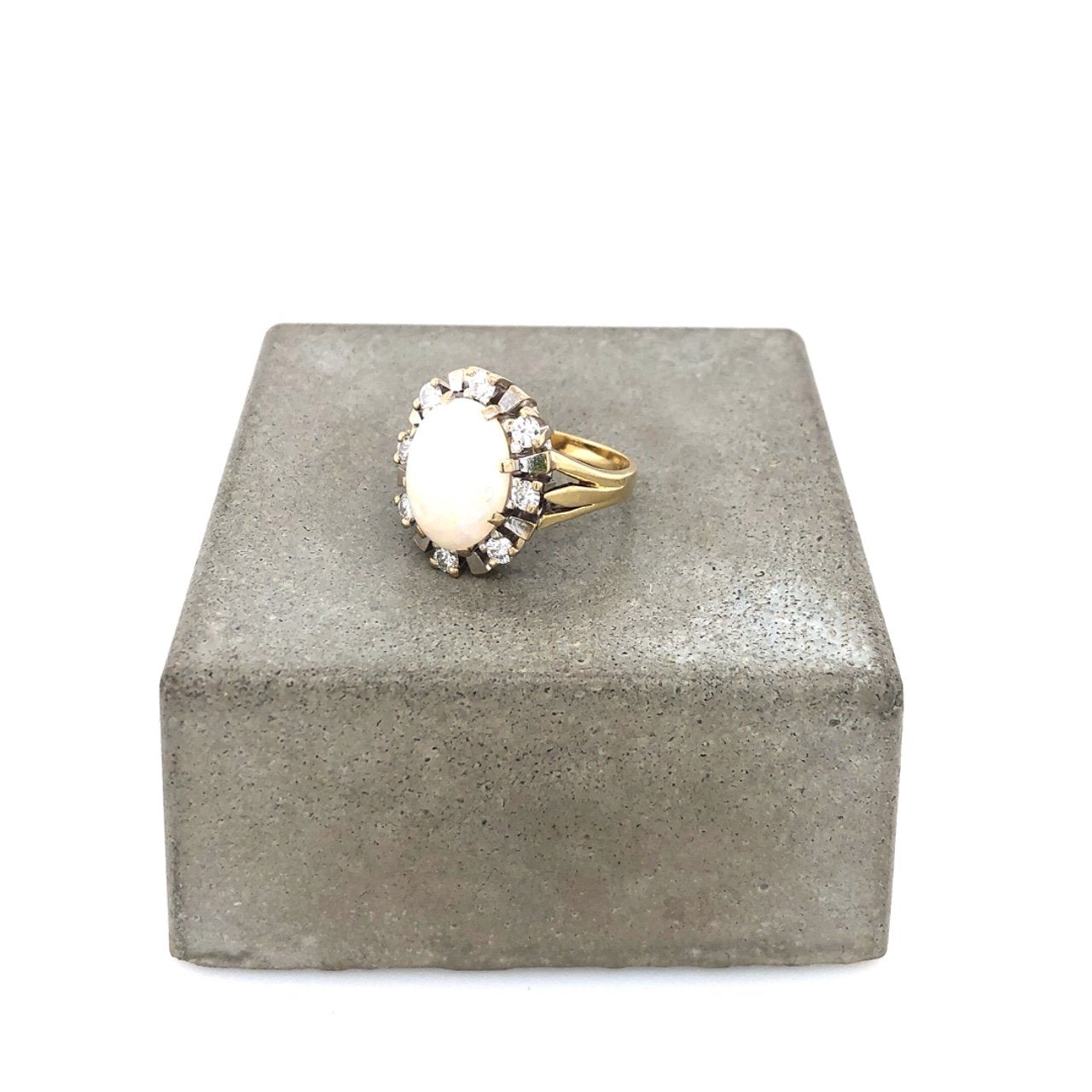 Antiker Schmuck - Antiker Ring - Antiker Opalring