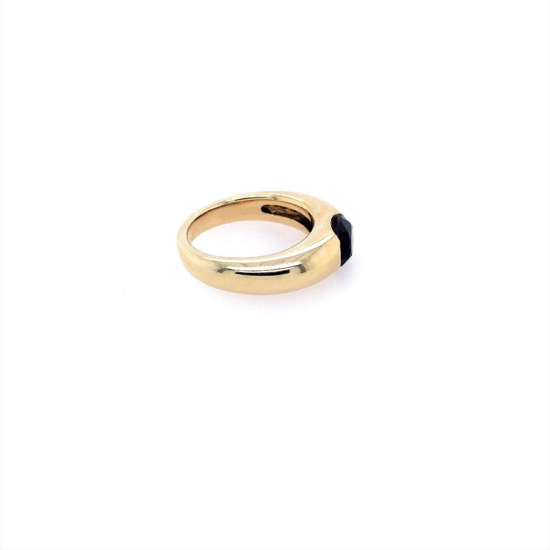 antiker-echtschmuck-antike-ringe-Ring Gelbgold 585 mit Amethyst-10286-Prejou