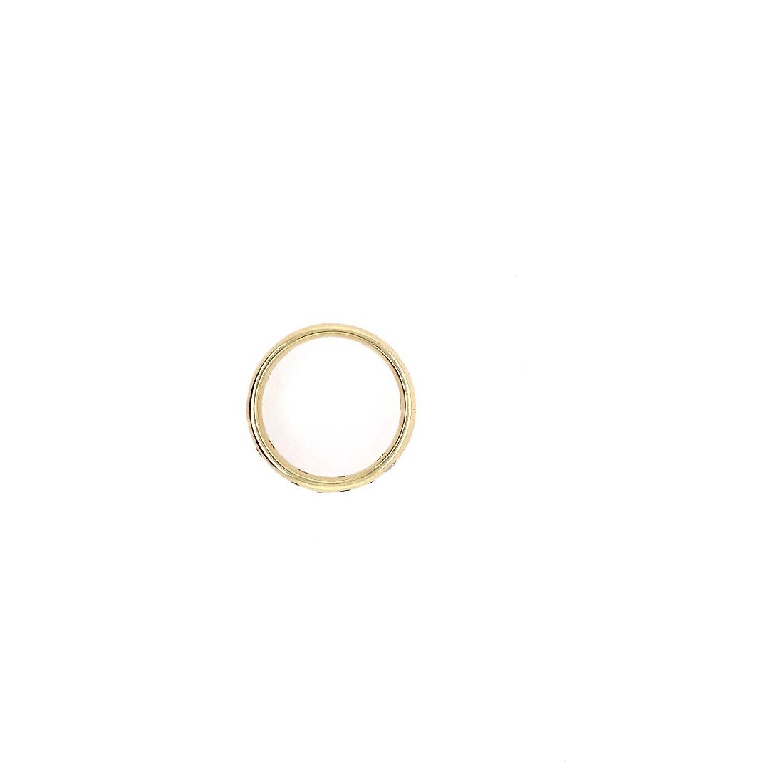 antiker-echtschmuck-antike-ringe-Ring Gelbgold 585 mit Safiren, Rubin, Smaragd &amp; Brillanten-10294-Prejou