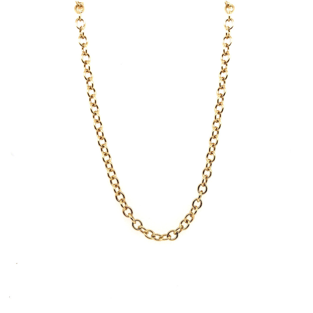 gebrauchte-kette-Halskette Gelbgold 750-10691-Prejou