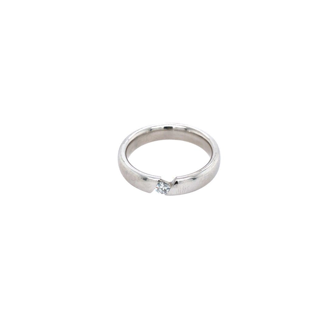 antiker-echtschmuck-antike-ringe-Platin Ring mit Brillant-11530-Prejou