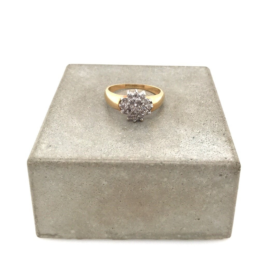 antiker-echtschmuck-antike-ringe-Ring Bicolor Gold 585 mit Brillanten-10060-Prejou