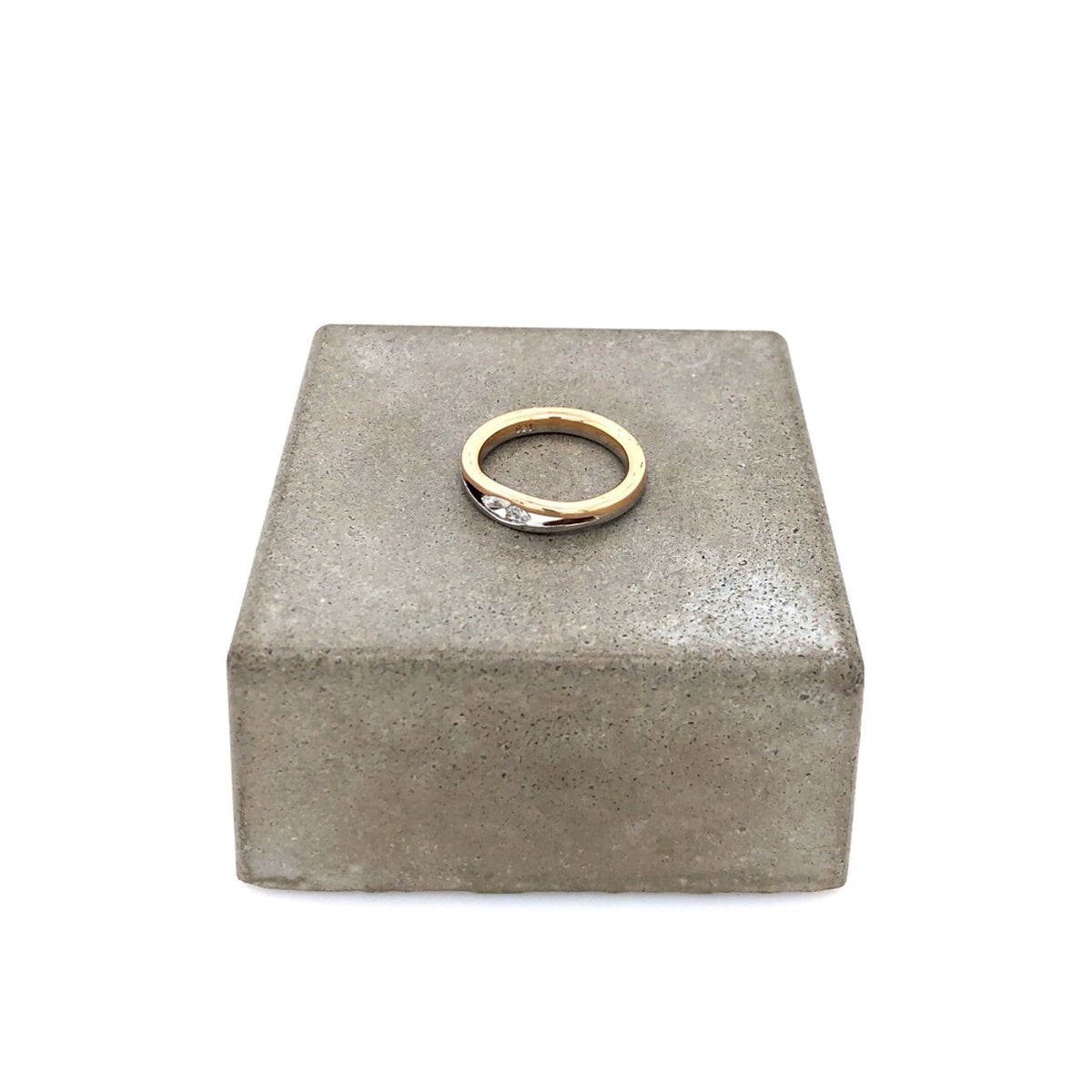antiker-echtschmuck-antike-ringe-Ring Bicolor Gold 750 mit Diamant-10511-Prejou