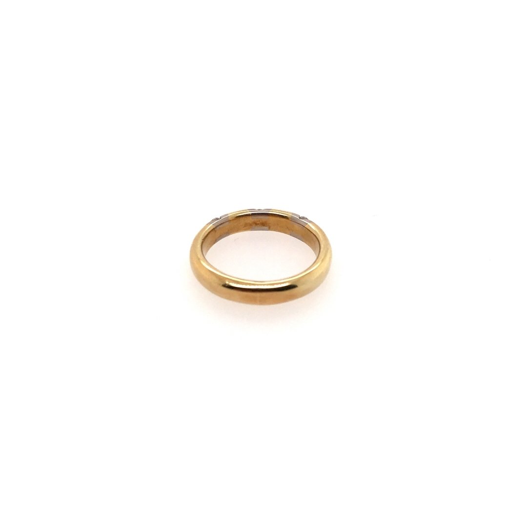 antiker-echtschmuck-antike-ringe-Ring Gelbgold 585 mit 3 Brillanten-10438-Prejou