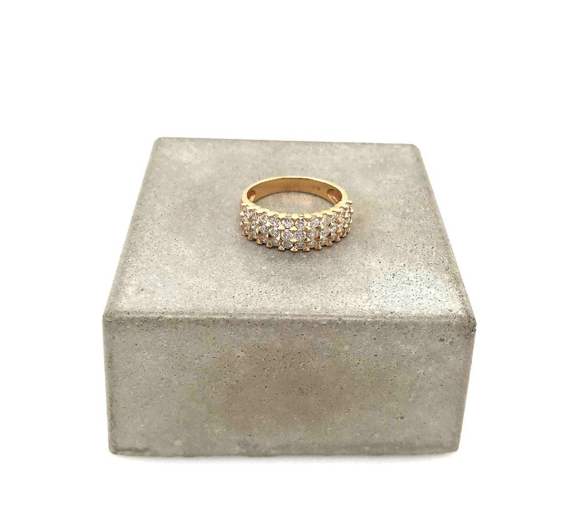 antiker-echtschmuck-antike-ringe-Ring Gelbgold 585 mit Brillanten-10146-Prejou