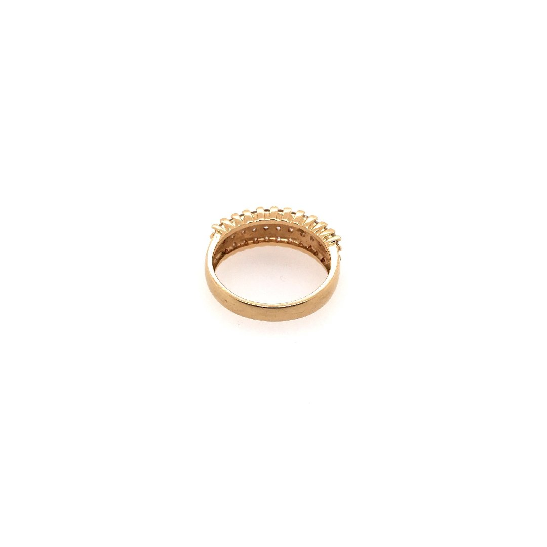 antiker-echtschmuck-antike-ringe-Ring Gelbgold 585 mit Brillanten-10146-Prejou