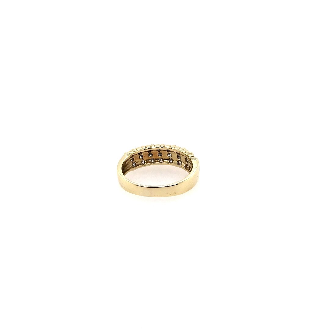 antiker-echtschmuck-antike-ringe-Ring Gelbgold 585 mit Brillanten-10374-Prejou