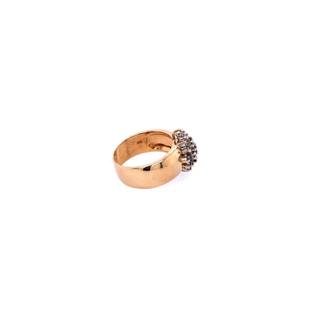 antiker-echtschmuck-antike-ringe-Ring Gelbgold 585 mit Brillanten-10387-Prejou