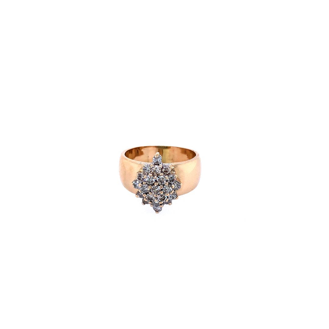antiker-echtschmuck-antike-ringe-Ring Gelbgold 585 mit Brillanten-10387-Prejou