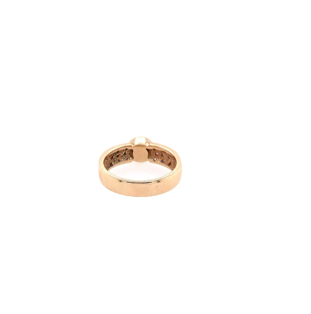 antiker-echtschmuck-antike-ringe-Ring Gelbgold 585 mit Brillanten-10524-Prejou