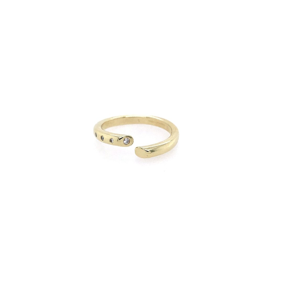 antiker-echtschmuck-antike-ringe-Ring Gelbgold 585 mit Brillanten-10777-Prejou