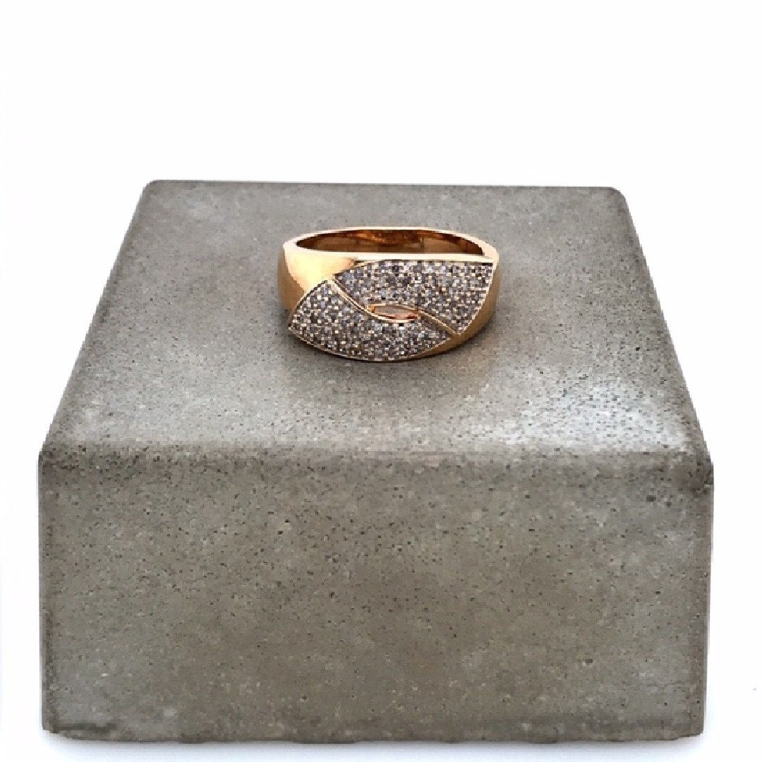 antiker-echtschmuck-antike-ringe-Ring Gelbgold 585 mit Brillanten-10846-Prejou