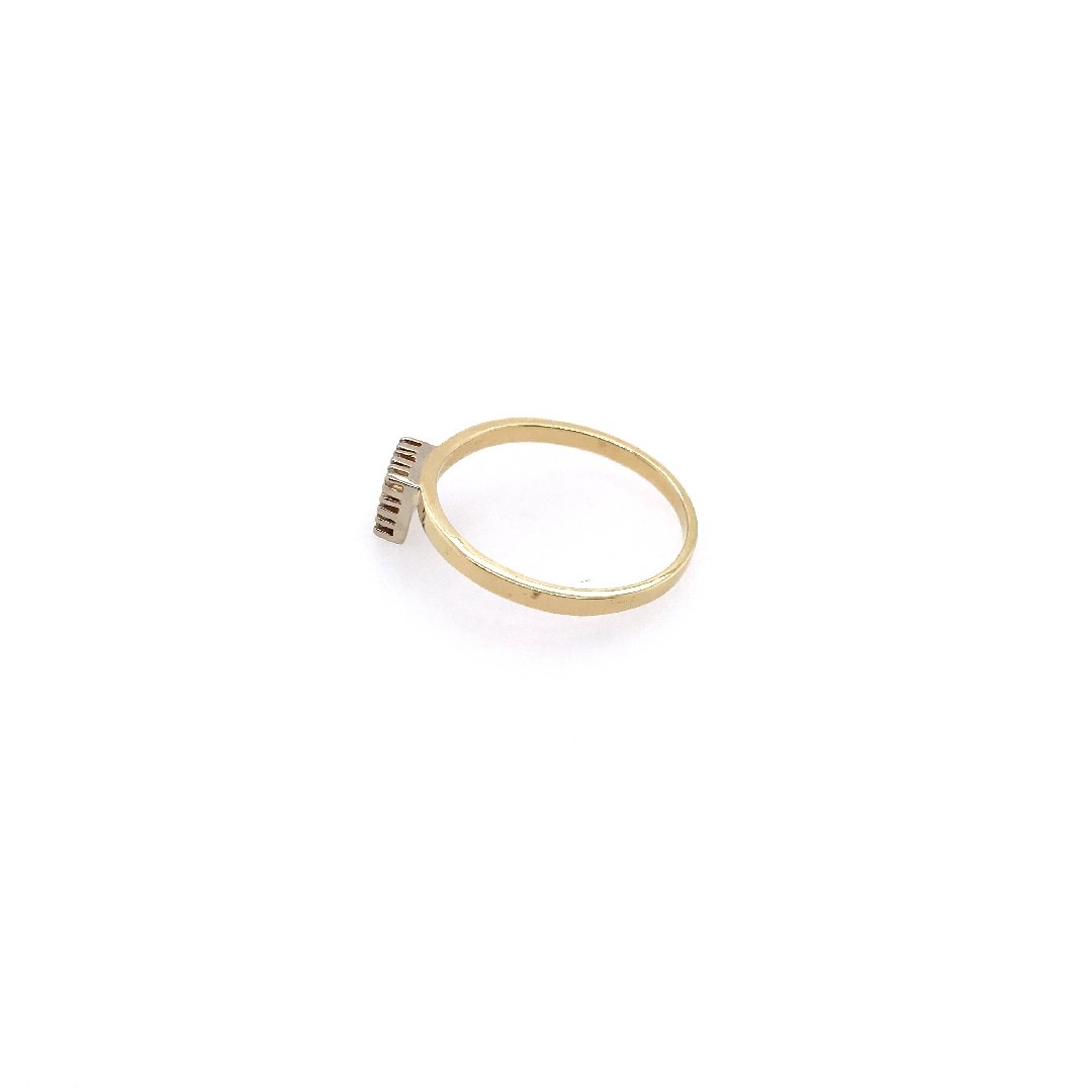 antiker-echtschmuck-antike-ringe-Ring Gelbgold 585 mit Diamanten-10490-Prejou