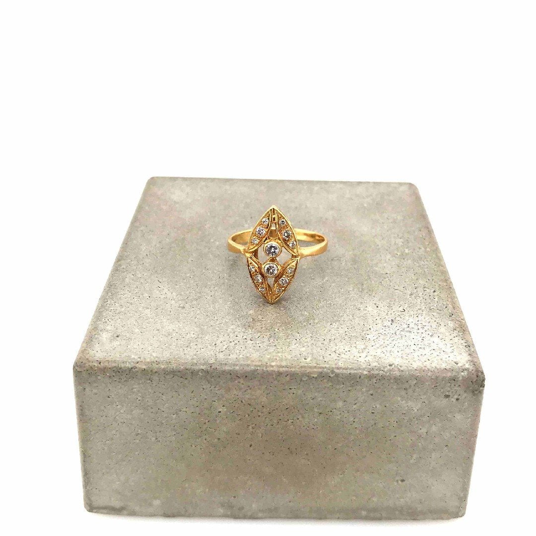 Antiker Schmuck - Antiker Ring - Art Déco Ring