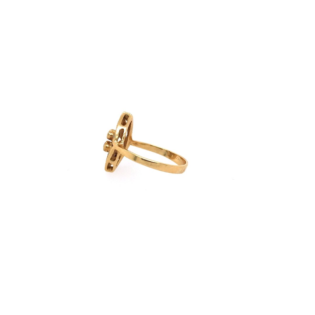 antiker-echtschmuck-antike-ringe-Ring Gelbgold 750 mit Brillanten-10425-Prejou