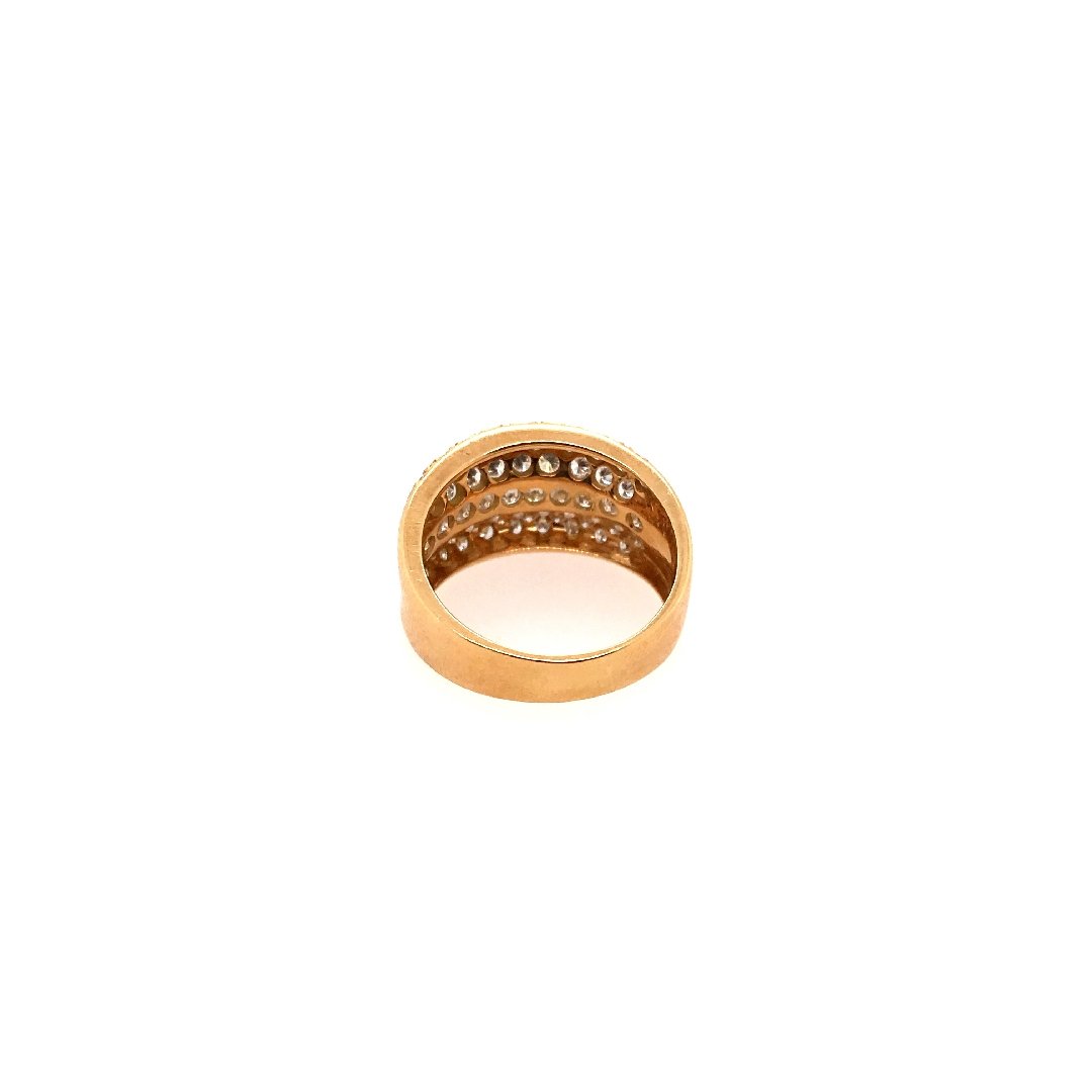 antiker-echtschmuck-antike-ringe-Ring Gelbgold 750 mit Brillanten-10780-Prejou
