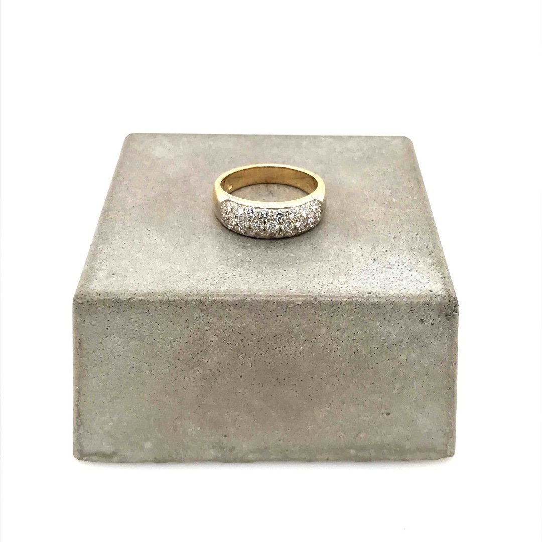 antiker-echtschmuck-antike-ringe-Ring Gelbgold 750 mit Brillanten-10781-Prejou