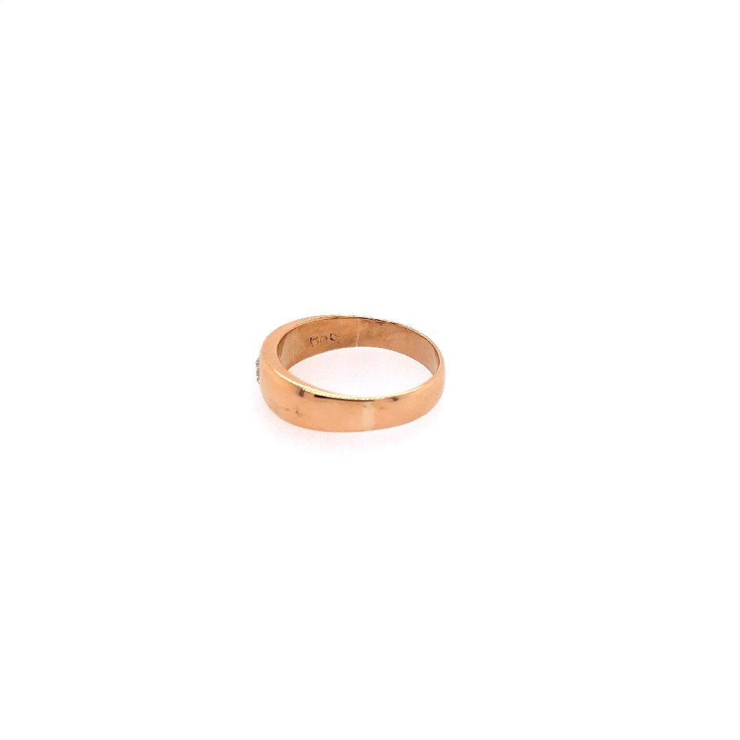 antiker-echtschmuck-antike-ringe-Ring Gelbgold 916 mit Brillant-10738-Prejou