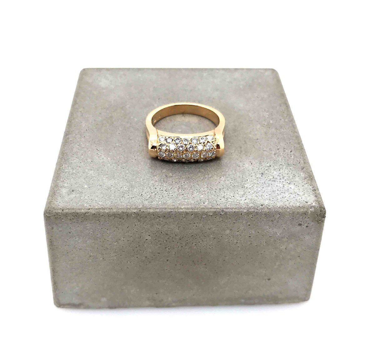 antiker-echtschmuck-antike-ringe-Ring Roségold 750 mit Brillanten-10682-Prejou