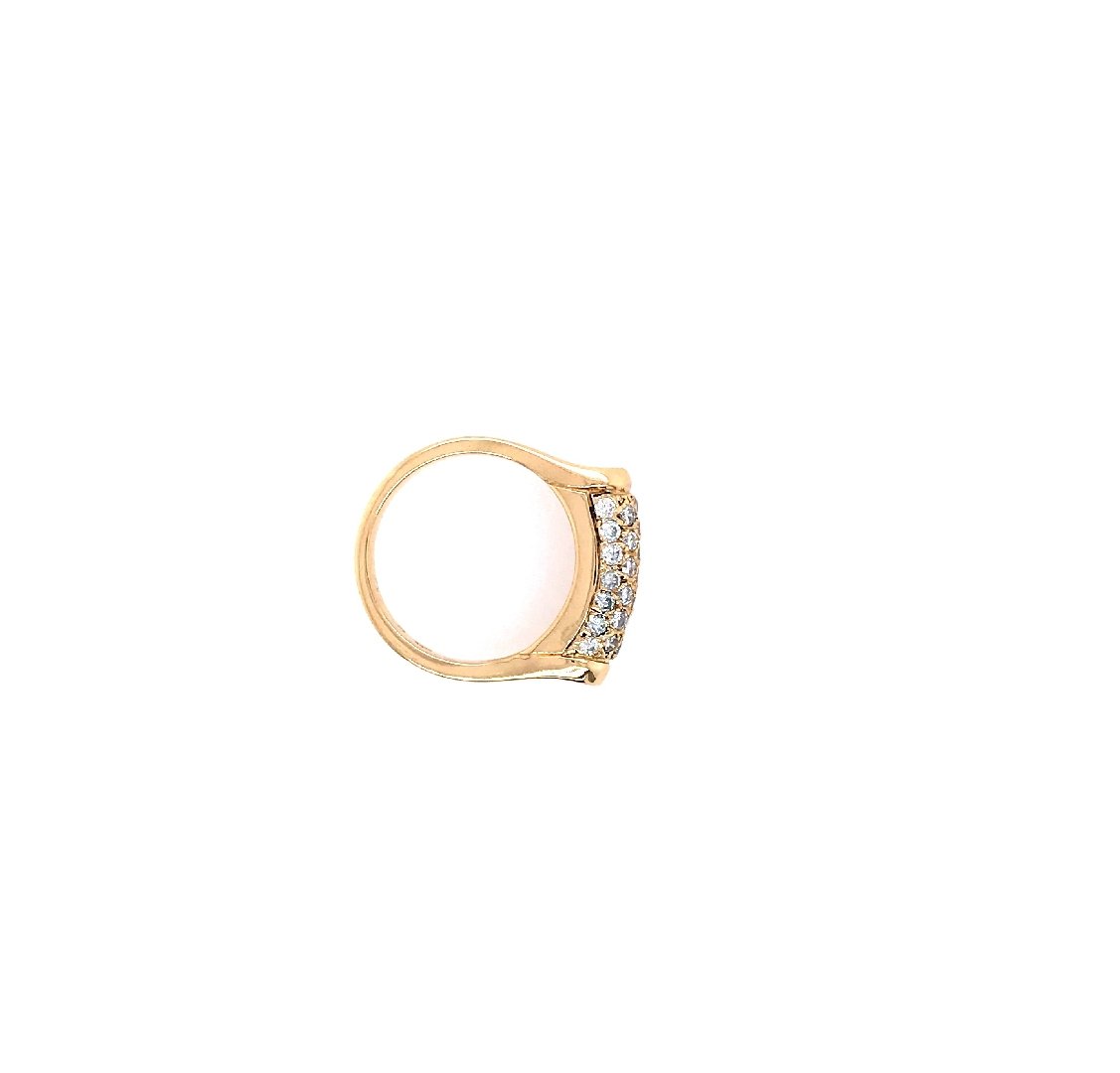 antiker-echtschmuck-antike-ringe-Ring Roségold 750 mit Brillanten-10682-Prejou